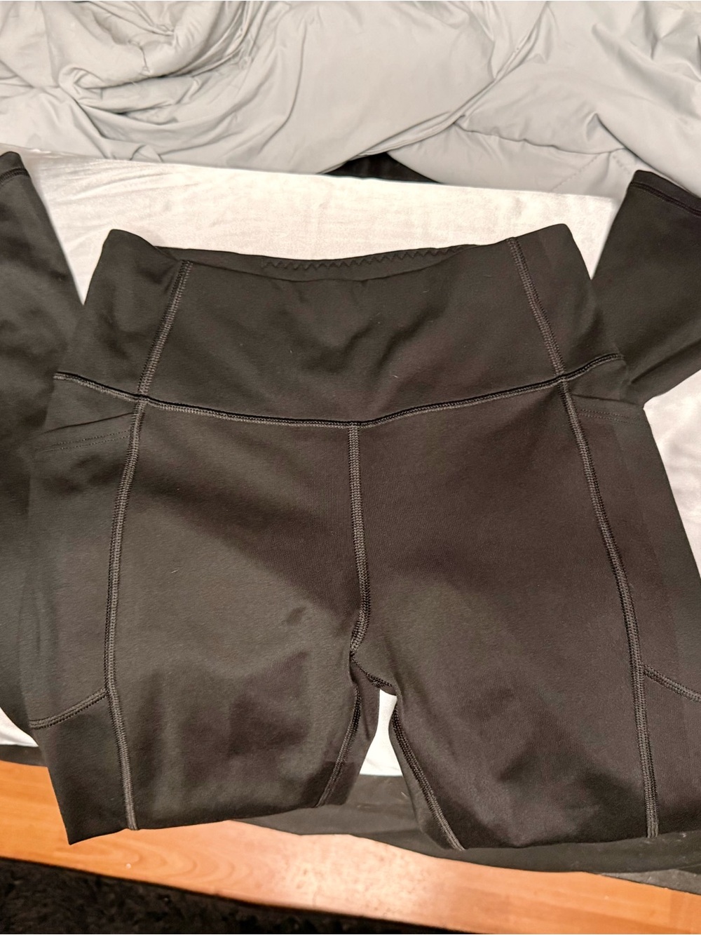 Victoria's Secret Black High-Waist Workout Shorts